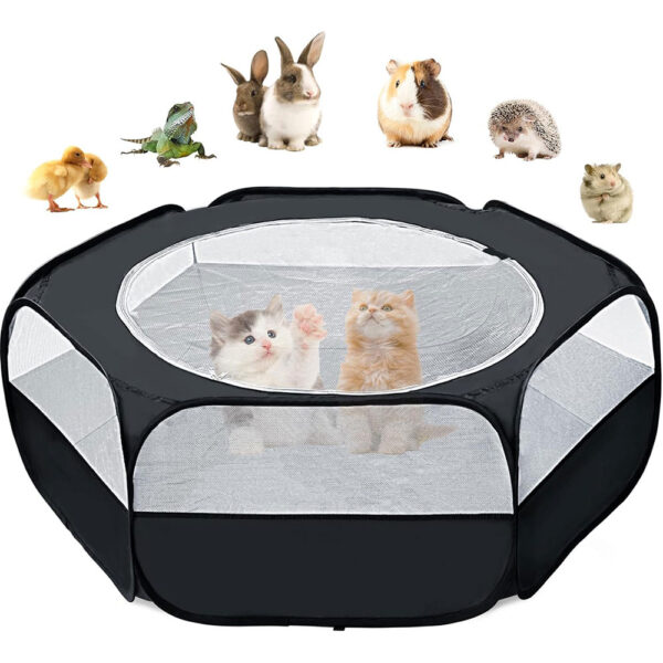 Playpen with Mesh Top Cover