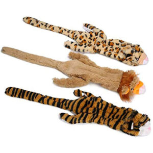 3-Pack Plush Pet Toys